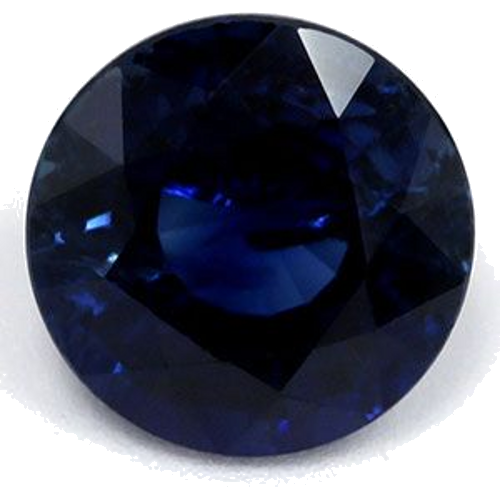 2.19 carat BLUE Round Safyras (1)