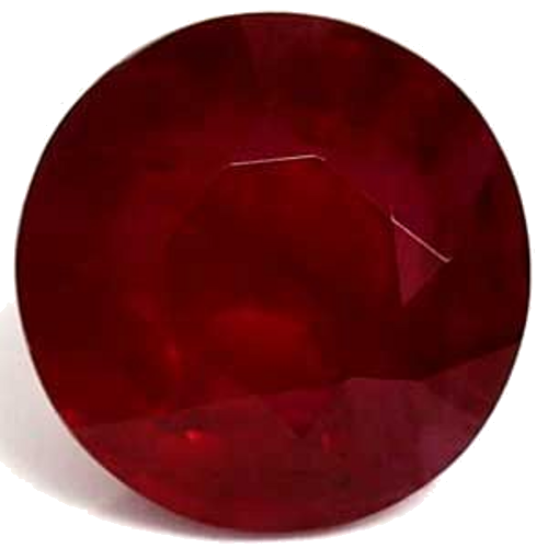 1.03 carat RED Round Rubinas (1)