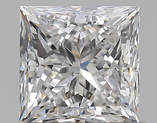 0.7 carat E-SI1 Natūralus Princess Deimantas (1)