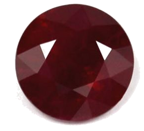 1.56 carat RED Round Rubinas (1)