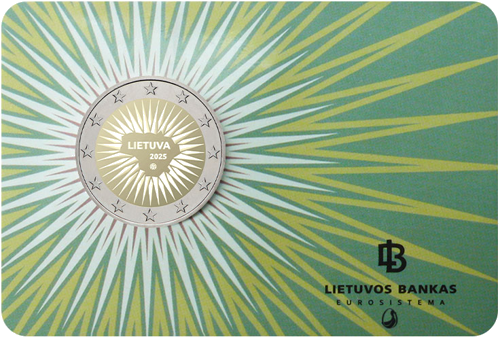 2025 Lietuva Gynyba 2 eurų BU moneta (1)