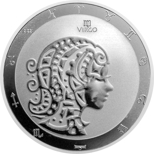 1 oz Virgo 2024 (Zodiac Series) Tokelau silver coin (1)
