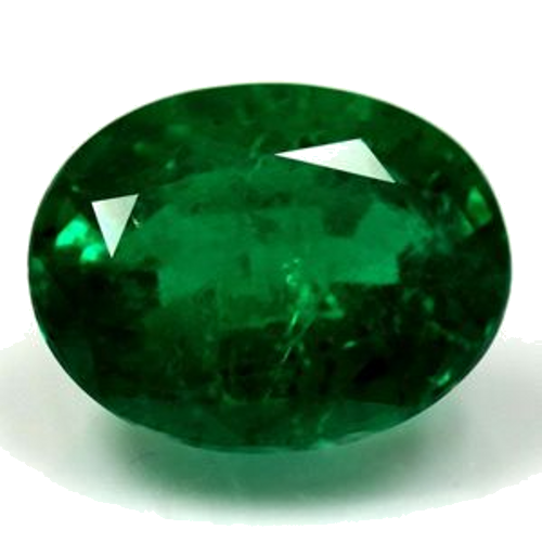 2.37 carat GREEN Oval Smaragdas (1)