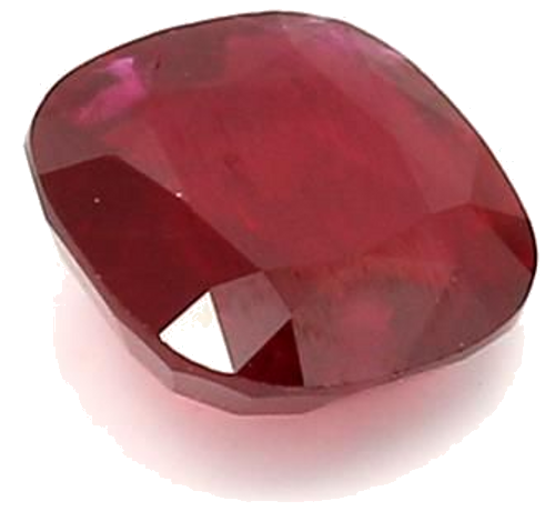 1.17 carat RED BRILLIANTSTEP cut Cushion Rubinas (1)