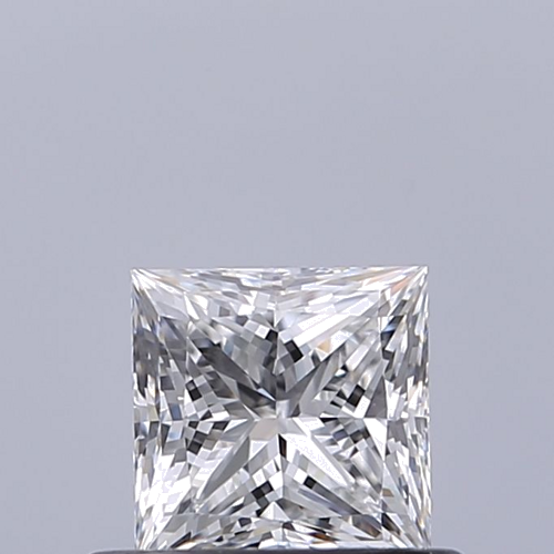 0.51 carat E-VS2 Natūralus Princess Deimantas (1)