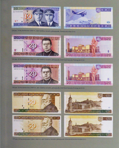 Lithuanian Numismatic Catalog History of the Litas (3)