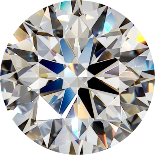 0.54 carat G-SI2 Very Good Cut Natūralus Round Deimantas (1)