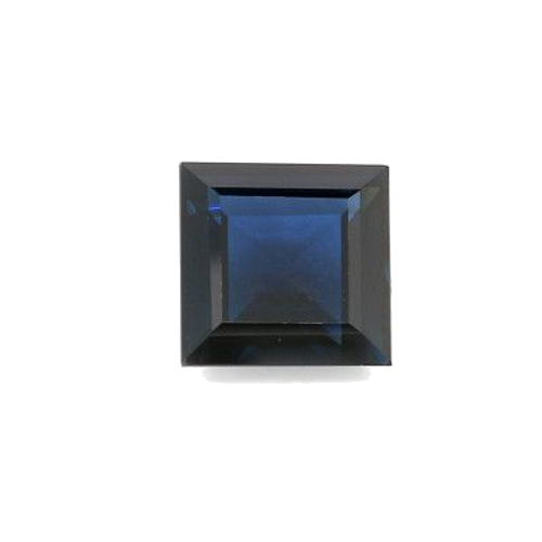 3.73 carat BLUE STEP cut Square Safyras (1)