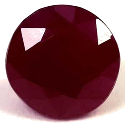 1.58 carat RED Round Rubinas (1)