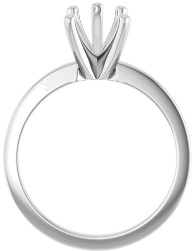 Sužadėtuvių Žiedas „Solitaire“ 417 Baltojo Aukso Pear Shape 10mm x 7mm (2)