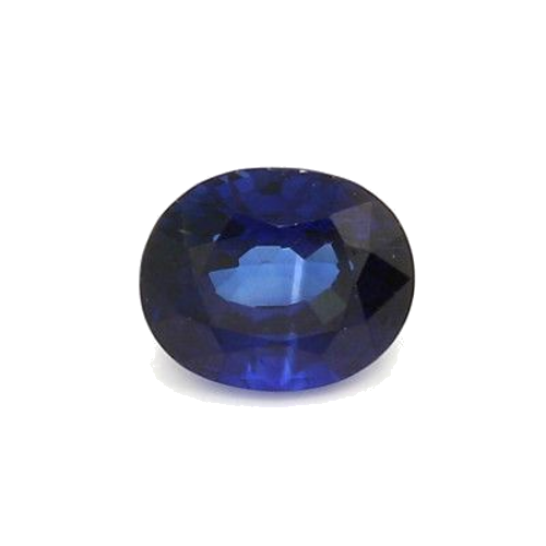 1.38 carat BLUE BRILLIANTSTEP cut Oval Safyras (1)