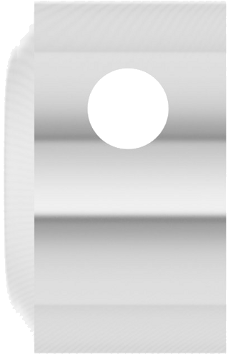 Pakabukas „Solitaire“ 417 Baltojo Aukso Round 3.4mm (3)