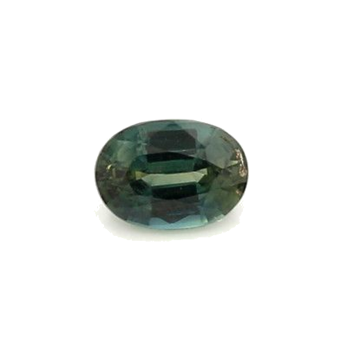 0.42 carat GREEN BRILLIANTSTEP cut Oval Safyras (1)