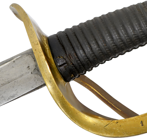 M1882 модел на френска лека кавалерия сабя (6)