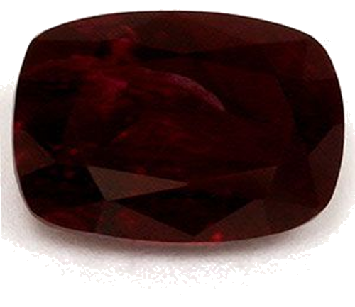 1.51 carat RED Cushion Rubinas (1)