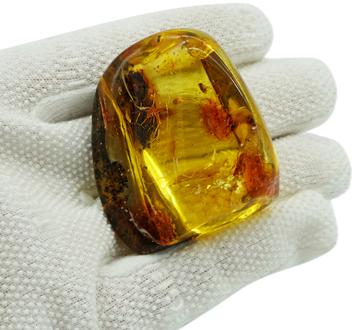 36,05 g Amber Nugget with inclusion (4)