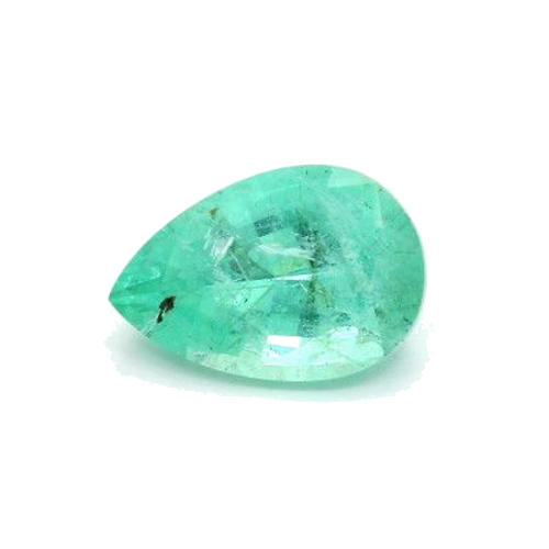 4.71 carat GREEN BRILLIANTFANCY cut Pear Smaragdas (1)