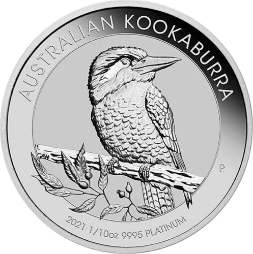 2021 Kookaburra Australija 1/10 oz platininė moneta (1)