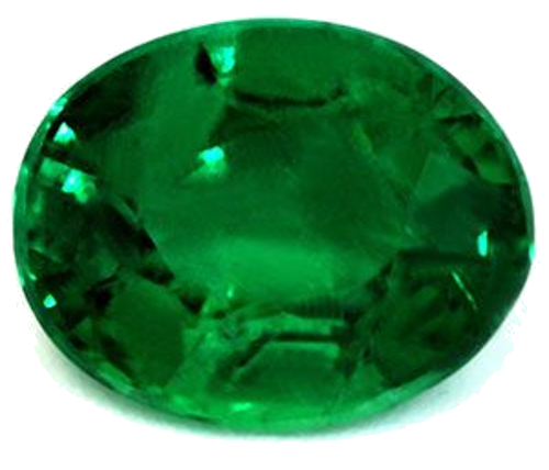 1.53 carat GREEN Oval Smaragdas (1)