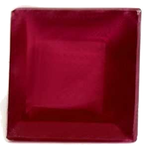 1.98 carat RED Square Rubinas (1)