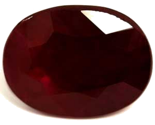 3.34 carat RED Oval Rubinas (1)