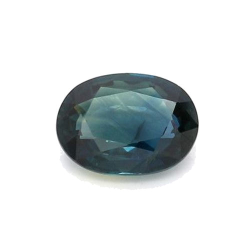 1.49 carat BLUE BRILLIANTSTEP cut Oval Safyras (1)
