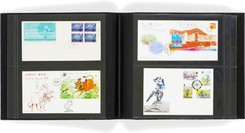 Album of long format envelopes or postcards Din 200 (3)