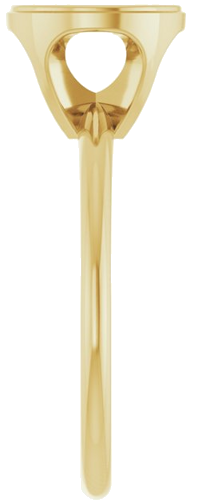 Sužadėtuvių Žiedas „Solitaire“ 585 Geltonojo Aukso Round 8.2mm (4)