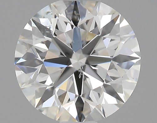 0.44 carat J-SI1 Excellent cut Natūralus Round Deimantas (1)