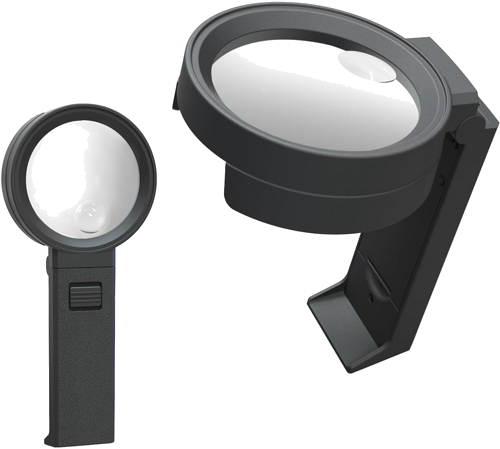 Складная лупа 2x 5x (3)