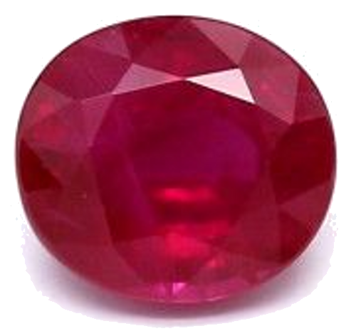 1.34 carat RED BRILLIANTSTEP cut Oval Rubinas (1)
