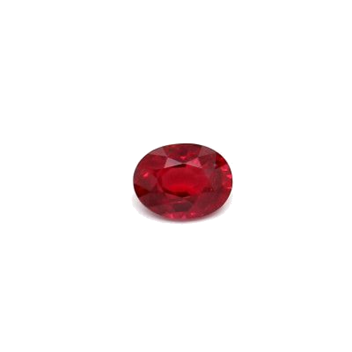 0.68 carat RED BRILLIANTSTEP cut Oval Rubinas (1)