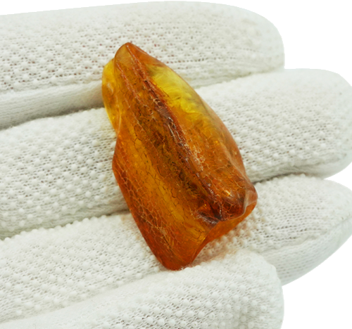 6,75 g Amber Nugget with inclusion (3)
