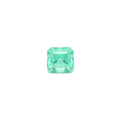 0.55 carat GREEN STEP cut Octagonal Smaragdas (1)