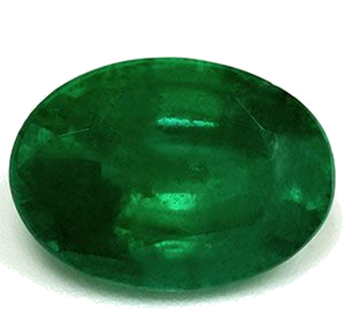 1.96 carat GREEN Oval Smaragdas (1)