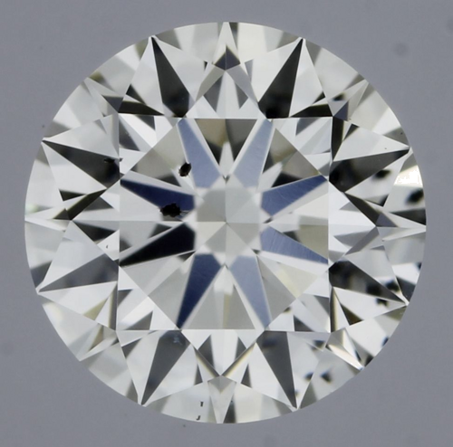 0.52 carat J-SI2 Excellent cut Natūralus Round Deimantas (1)