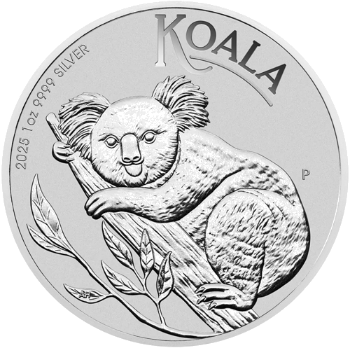 2025 Koala Australija 1 oz sidabrinė moneta (1)