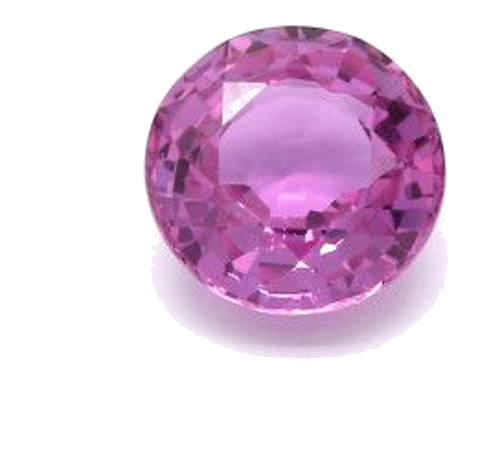 1.09 carat PINK BRILLIANTSTEP cut Round Safyras (1)
