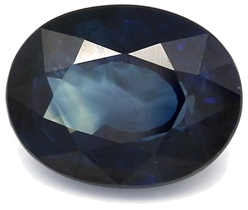 6.61 carat BLUE BRILLIANTSTEP cut Oval Safyras (1)
