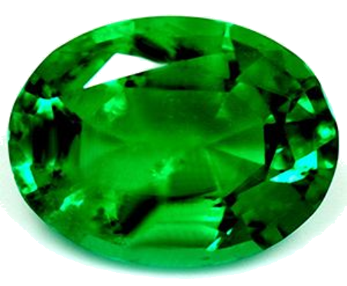1.02 carat GREEN Oval Smaragdas (1)