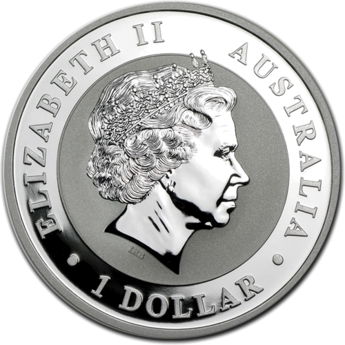 2013 Kookaburra Australija 1 oz sidabrinė moneta (3)