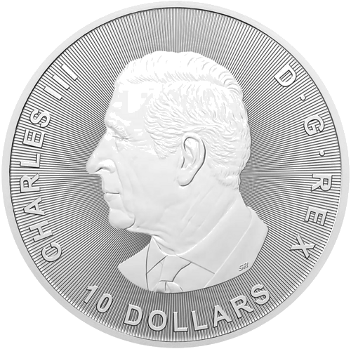 2 oz Бик срещу Мечка 2025 Канада сребърна монета (2)