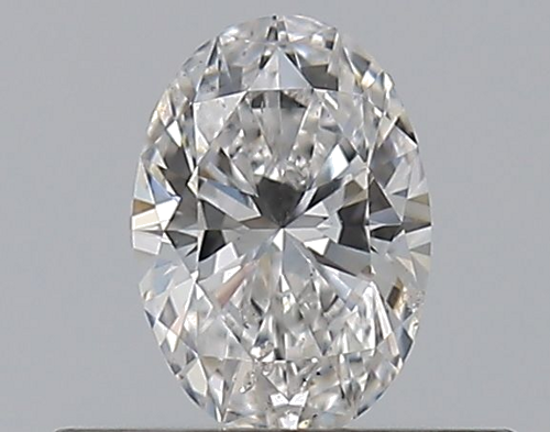 0.31 carat D-SI2 Natūralus Oval Deimantas (1)