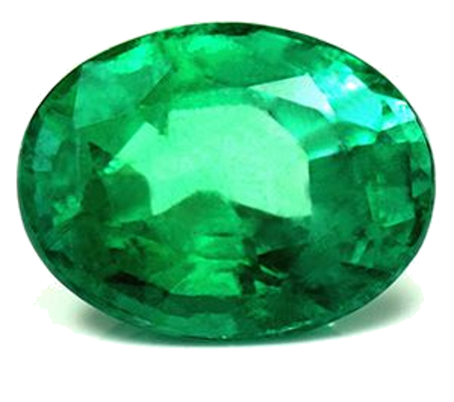 2.88 carat GREEN Oval Smaragdas (1)