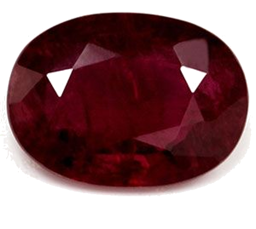 2.28 carat RED Oval Rubinas (1)