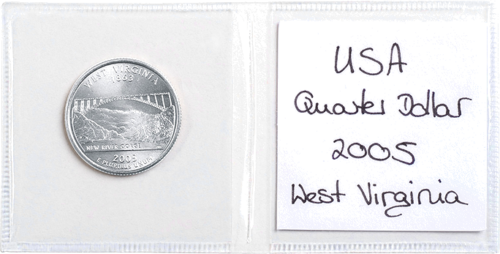 Separated sheets for coins (5)