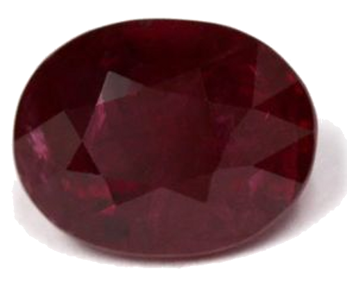 3.04 carat RED Oval Rubinas (1)