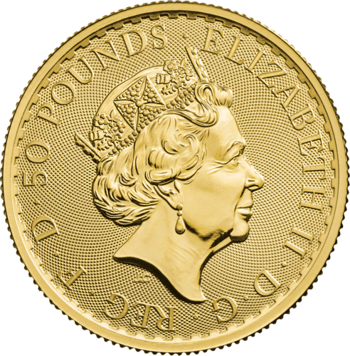 1/2 oz Британия 2022 Великобритания золотая монета (2)