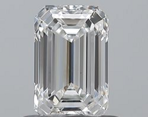 0.7 carat F-VS1 Natūralus Emerald Deimantas (1)