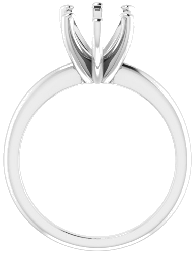 Sužadėtuvių Žiedas „Solitaire“ 585 Baltojo Aukso Pear Shape 12mm x 8mm (2)